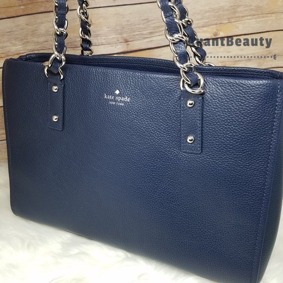 Andee Cobble Hill Kate Spade Shoulder Tote Blue - Picture 13 of 16